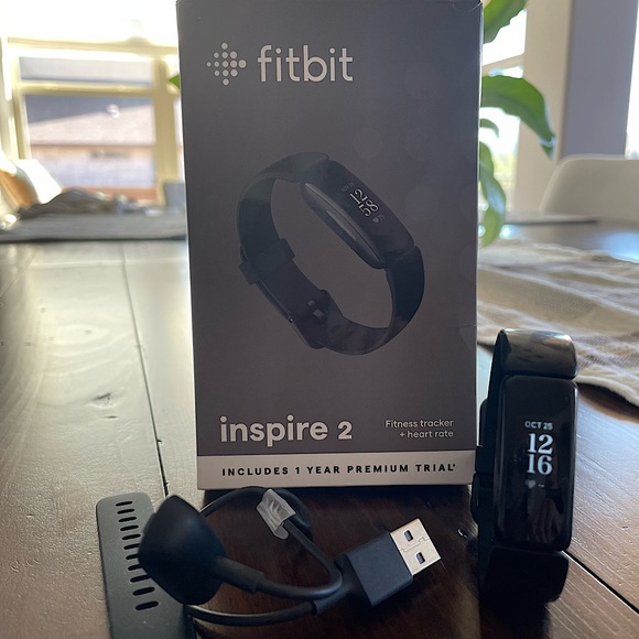 fitbit Wearables Fitbit Inspire 2 Fitness Tracker Heart Rate Black